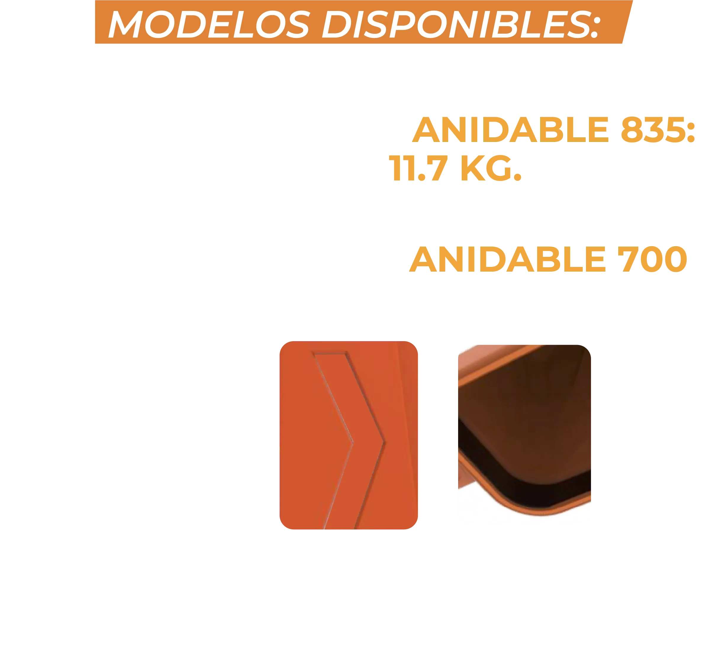 barrera anidables