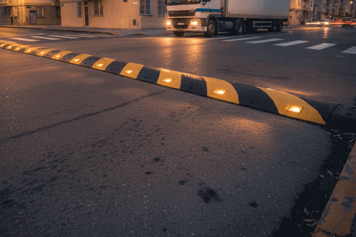 reductores de velocidad con luz
